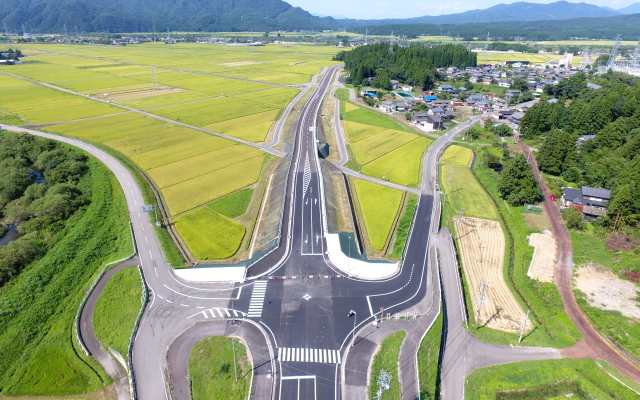 一般国道290号広域連携事業物流（国道改築）道路改良その9工事（新潟県：平成29年）